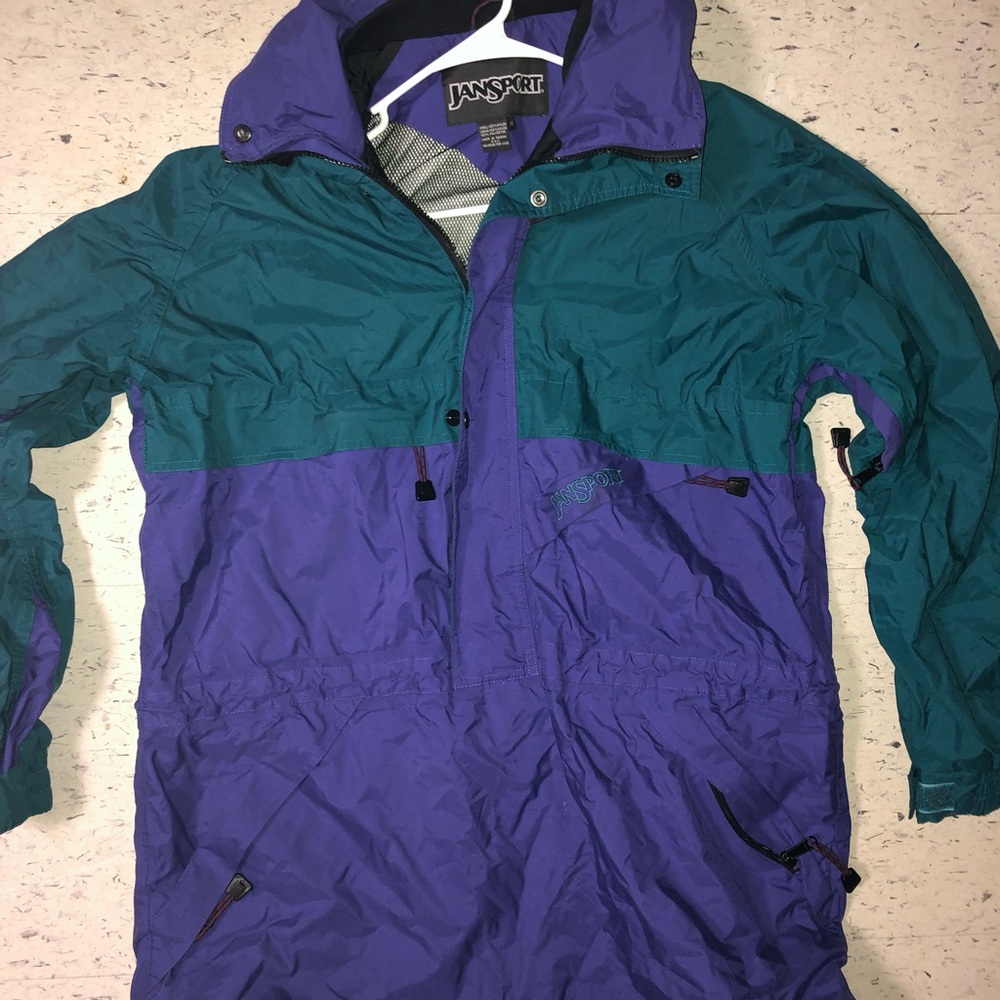 JANSPORT men’s large windbreaker. 90s Vtg.